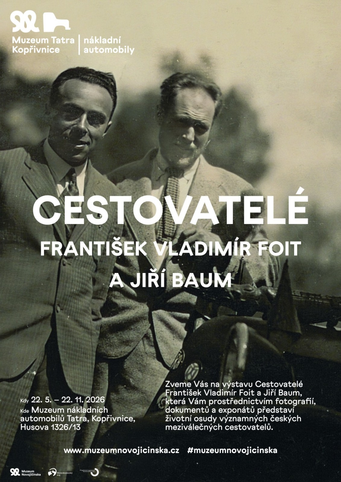 VÝSTAVA: Cestovatelé František Vladimír Foit a Jiří Baum