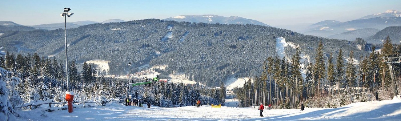 Slavnostní otevření lanovky na Bílé