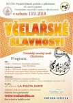 plakát Včelařské slavnosti 2018