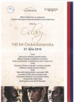 100 let republiky Kopřivnice plakát