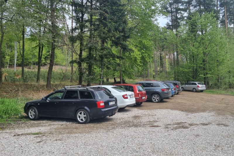 Parkování v Beskydech