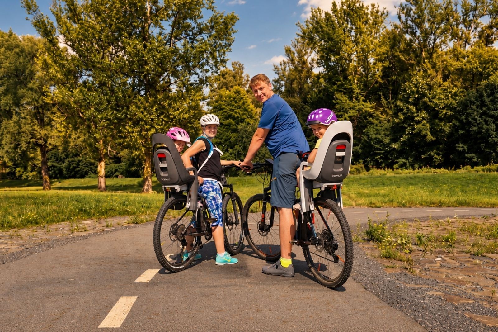 Cyklovýlety pro rodiny s dětmi