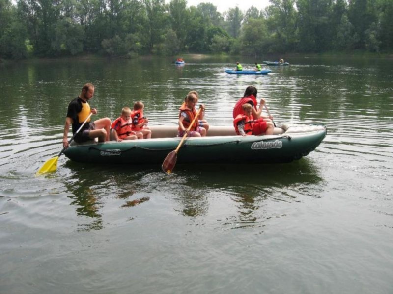 Sjíždění řeky Ostravice