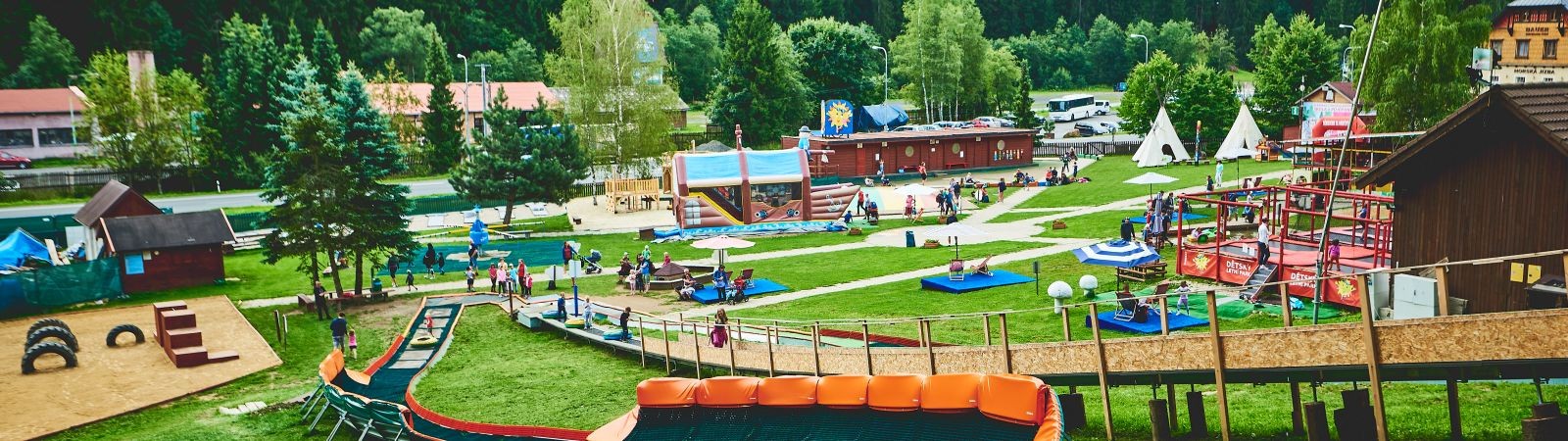 NA BÍLÉ | LETNÍ DĚTSKÝ A LANOVÝ PARK