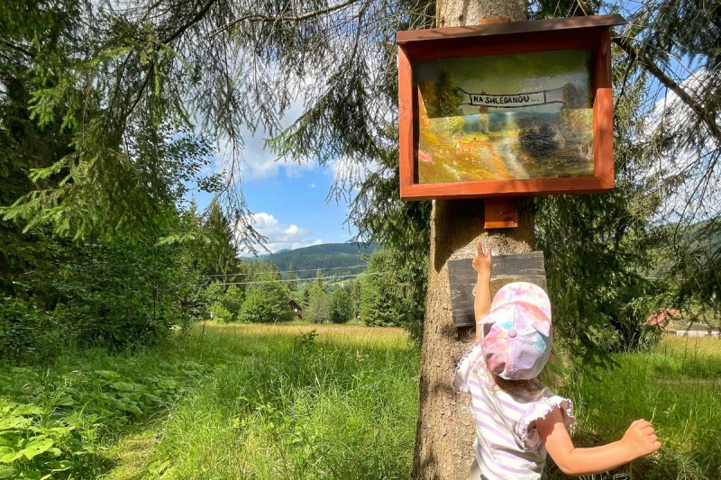 Obrázková stezka Samčanka - Javořinka