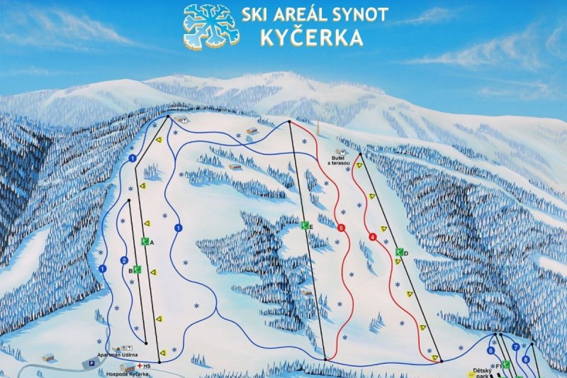 Ski areál Synot - Kyčerka, Velké Karlovice