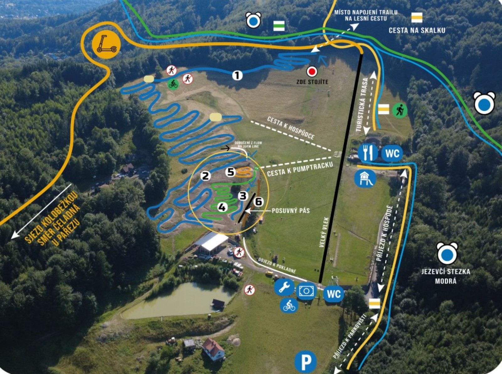 BIKEPARK Opálená