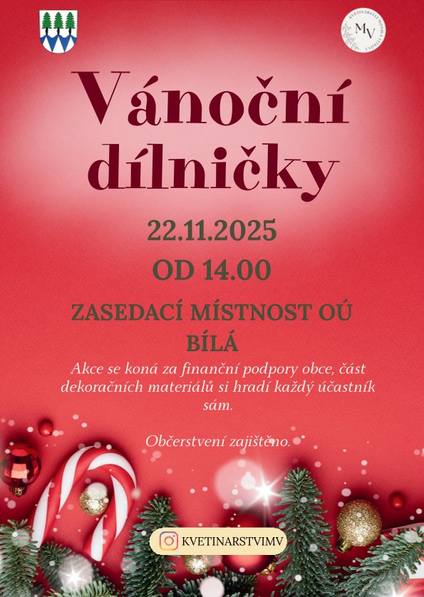 Bílá - Vánoční dílničky