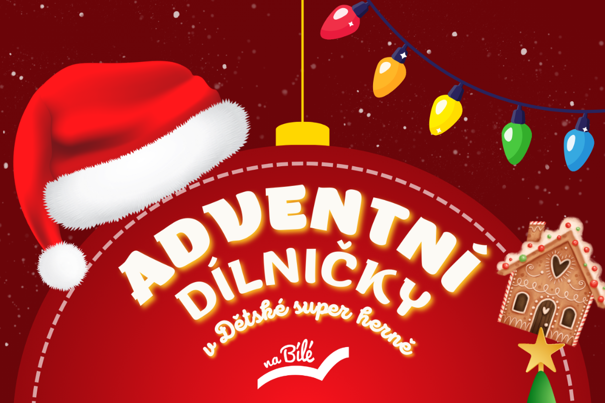 Bílá - Adventní dílničky v Dětské superherně