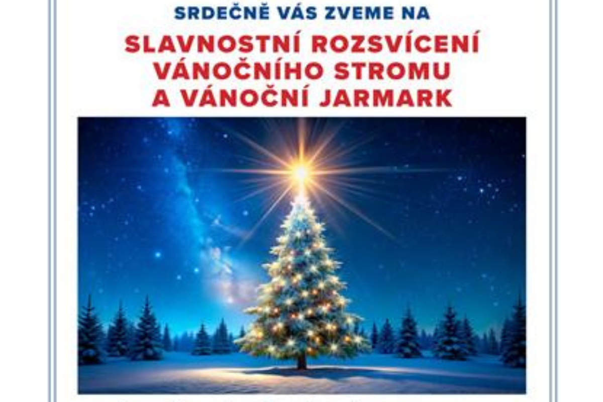 Čeladná - Slavnostní rozsvícení vánočního stromu a vánoční jarmark